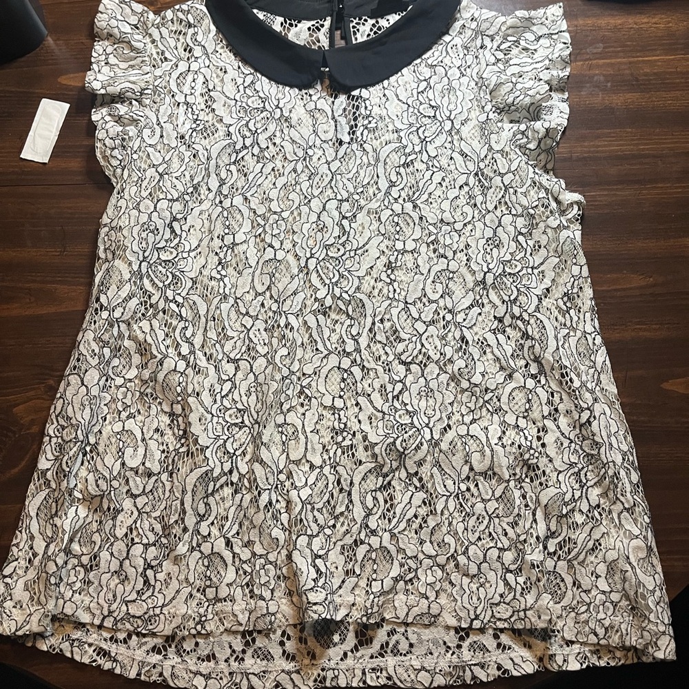 VINTAGE Macy's Lace Blouse